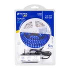 Tira LED 16 W para interior y exterior, 5 m, azul, VOLTECK 4