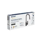 Monomando retráctil para fregadero, negro, FOSET RIVIERA 4