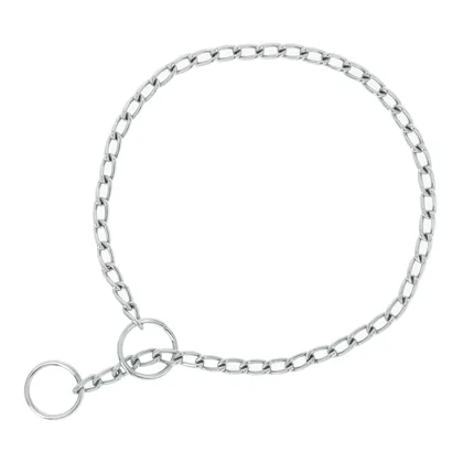 Collar de entrenamiento para perro, 45 cm, eslabón 2 mm