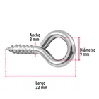 Bolsa con 144 armellas cerradas de 18 x 50, FIERO 2