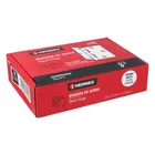 Bisagra cuadrada 3', acero satinado, cabeza plana, HERMEX 4