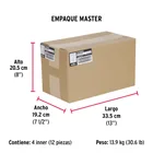 Bolsa con 144 armellas abiertas de 21 x 80, FIERO 7