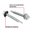 50 pijas #14 x 2' hexagonal, punta broca con rondana 2