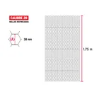 Rollo malla hexagonal cal.20, 1.75x 45m, abertura 38mm, 21kg 3