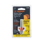 Broca para router, redondeado, 1' con balero, TRUPER 4