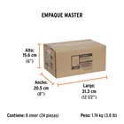 Broca para router, redondeado, 1' con balero, TRUPER 7