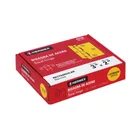 Bisagra rectangular 3 x 2', acero latonado, HERMEX 4