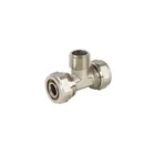 Tee macho para PEALPE, 3/8x1/2x3/8', FOSET 1
