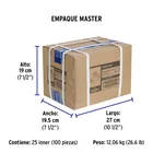 Tee macho para PEALPE, 3/8x1/2x3/8', FOSET 4