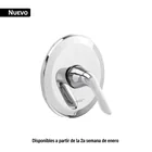 Monomando para regadera, cromo, FOSET AERO 1