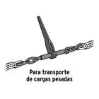Tensor de cadena con matraca, 1/2' - 5/8', FIERO 4