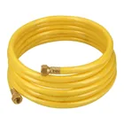 Manguera para gas, PVC amarilla, 3/8'flare, 4 m, FOSET 1
