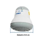 Regadera eléctrica, 4 temperaturas, 14.5cm, gris, FOSET 2