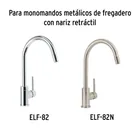 Cartucho cerámico para monomando lavabo y fregadero, FOSET 8