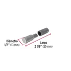 Bisagra tubular soldable de 1/2', HERMEX 3