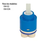 Cartucho cerámico para monomando fregadero, FOSET RIVIERA 2