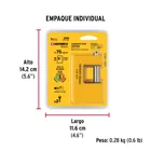 Candado antipalanca 75 mm cuerpo metálico, HERMEX BASIC 7