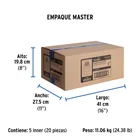 Adaptador PPR 2' macho con inserto metálico, FOSET 4
