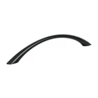 Jaladera de 128mm, línea Arco, negro, HERMEX 1