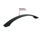 Jaladera de 128mm, línea Moderna, negro, HERMEX 2
