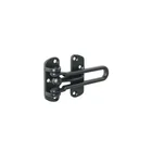 Pasador abatible para puerta, acabado negro, HERMEX 1