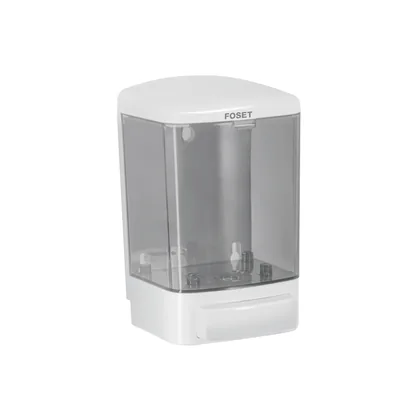 Dosificador para jabón líquido, blanco, FOSET BASIC
