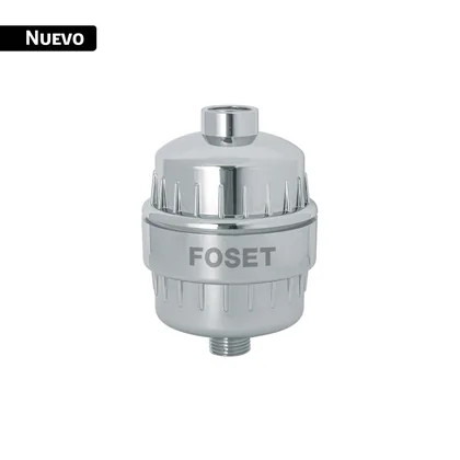 Filtro de agua para regadera con cartucho, FOSET