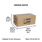 Interruptor de 2 polos 20A, enchufable, a granel, VOLTECK 4