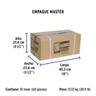 Interruptor de 2 polos 40A, enchufable, a granel, VOLTECK 4