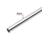 Tubo redondo para clóset, 1.8 m, acero cromado, HERMEX 2
