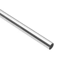 Tubo redondo para clóset,1.5 m, acero cromado, HERMEX 1