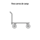 Rueda neumática 10' para eje central, TRUPER 6