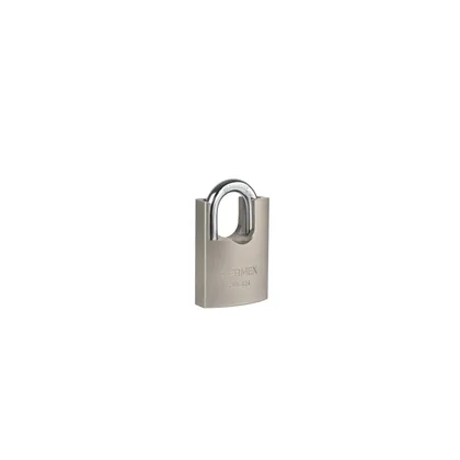 Candado de hierro 40 mm con coraza, llave de disco, HERMEX