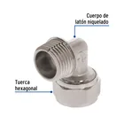 Codo 90° para PEALPE, 3/8', con rosca macho, FOSET 2