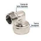 Codo 90° para PEALPE, 1/2', con rosca macho, FOSET 2