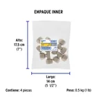 Tee para PEALPE, 3/8', FOSET 6