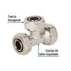 Tee para PEALPE, 3/4', FOSET 2