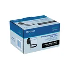 Portavaso cepillero con vaso de vidrio, negro, FOSET AQUA 3