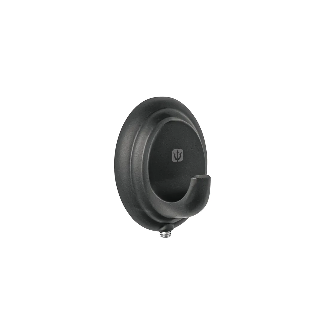 Gancho sencillo para toallas, negro, FOSET AQUA