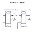 Interruptor de tres vías, línea Classic, VOLTECK 4