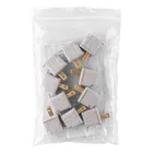 Adaptador 3 a 2, gris, a granel, VOLTECK 4