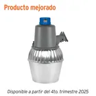 Luminario suburbano con foco LED 30W 6500K y sensor de luz 1