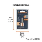 Broca para router, recta 2 filos, 5/8', TRUPER 5