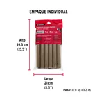 Guardapolvo con funda 95 cm, café, HERMEX 7