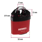 Candado de hierro 50 mm, gancho protegido, llave de disco 5