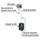 Interruptor eléctrico para flotador, 18 A, FOSET 3