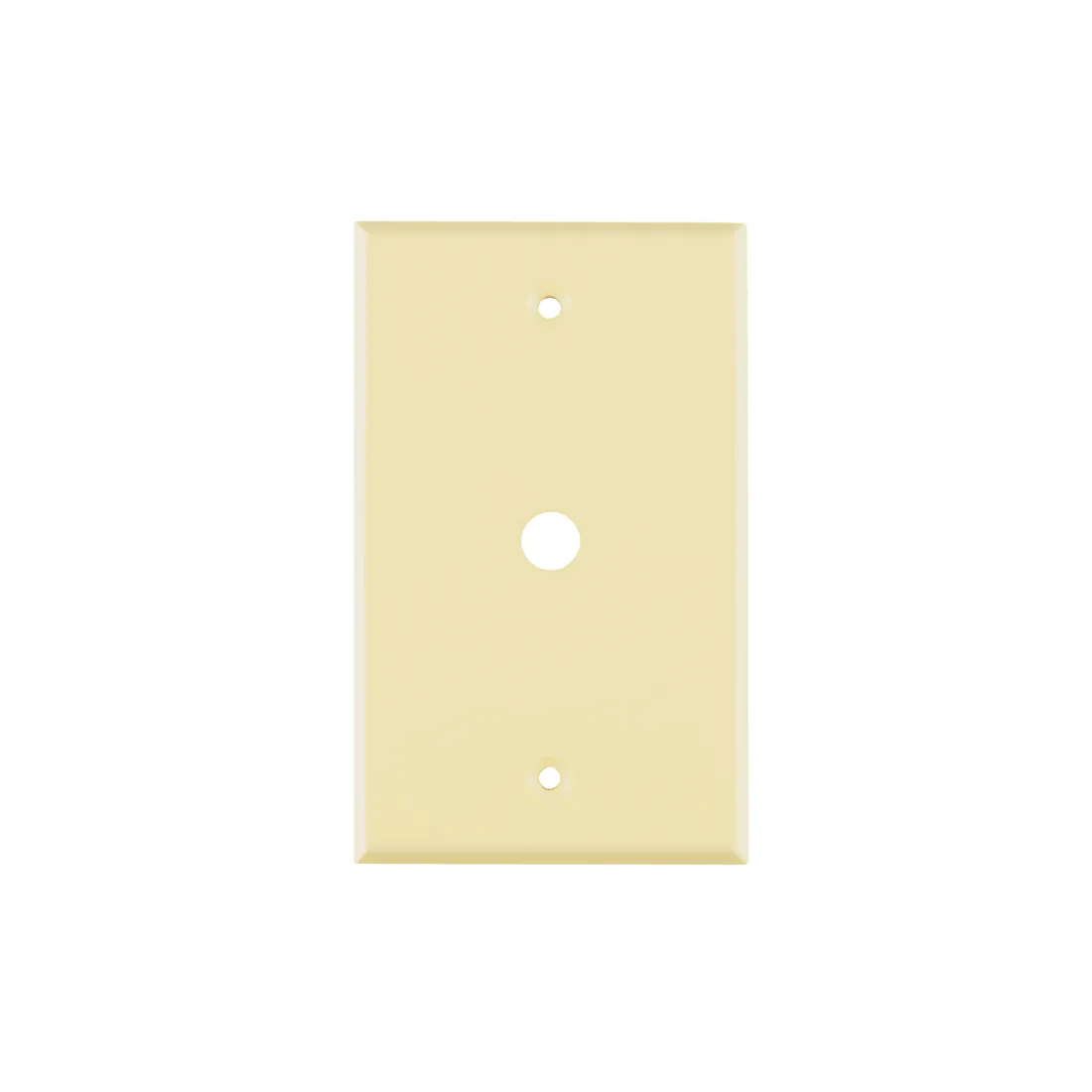Placa de ABS pasacable, Standard, marfil, VOLTECK