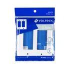 Placa 2 ventanas, de policarbonato, línea Classic, VOLTECK 3