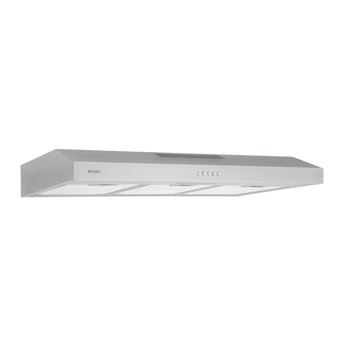 Campana extractora 80cm, empotrable, acero inoxidable, FOSET