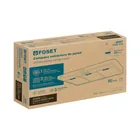 Campana extractora 80cm, empotrable, acero inoxidable, FOSET 7